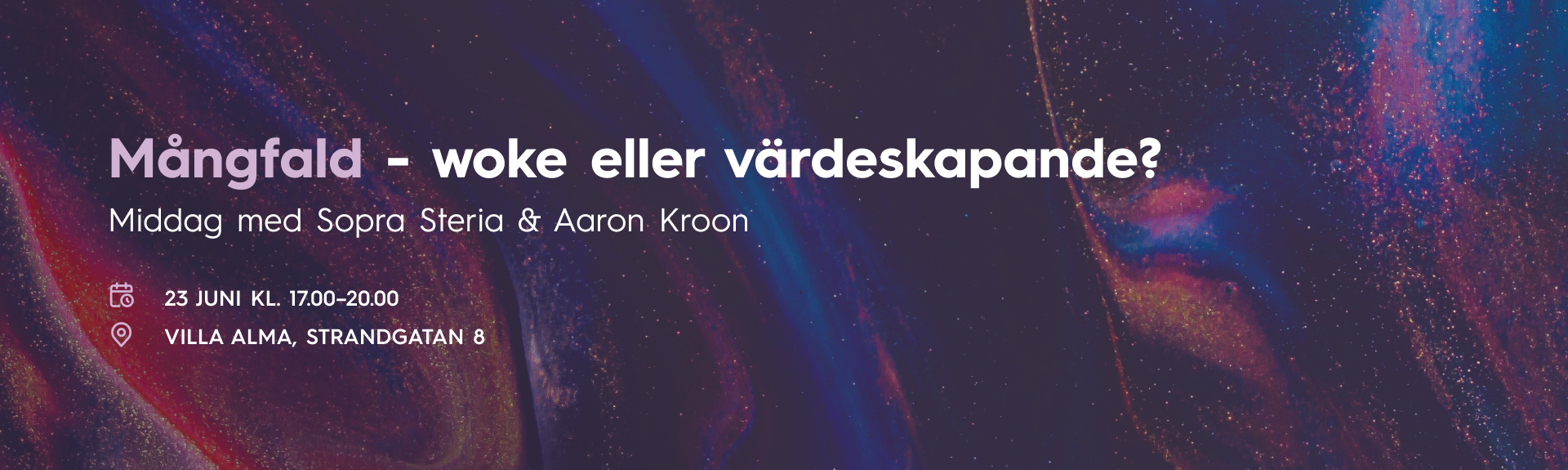 Sopra Steria event: Mångfald