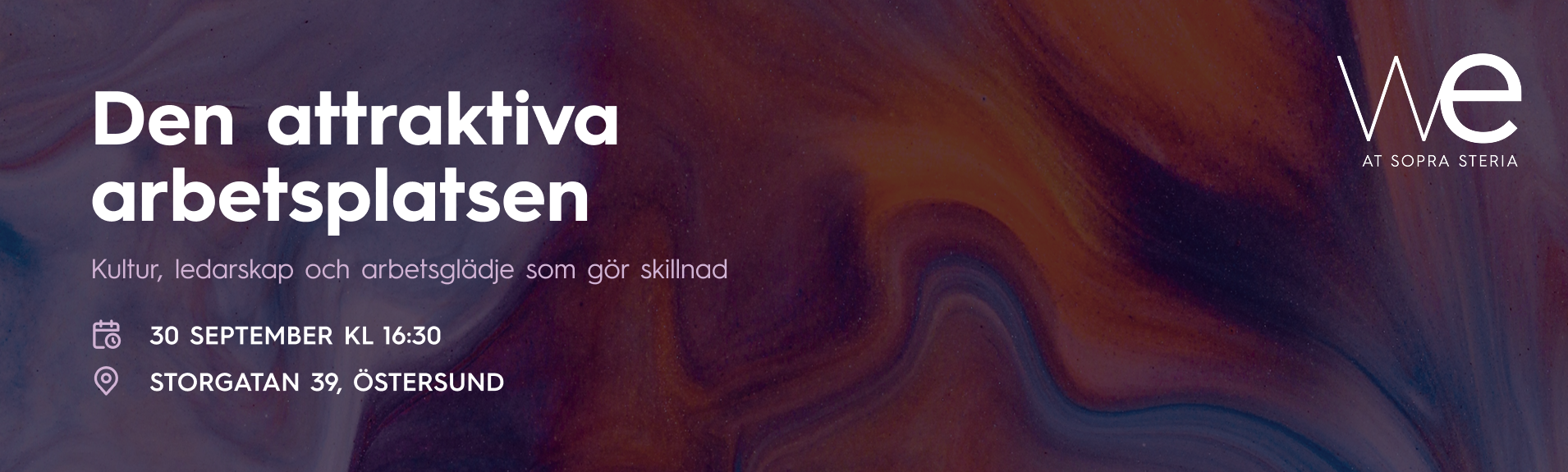 Sopra Steria event - Den attraktiva arbetsplatsen